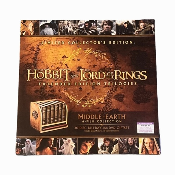 hobbit and lord of the rings extended edition trilogies collectors edition - Picture 4 of 8